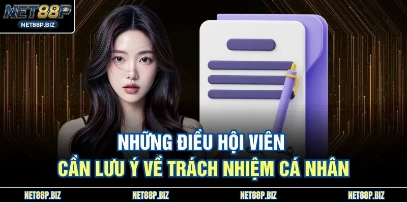 Những điều hội viên cần lưu ý về trách nhiệm cá nhân